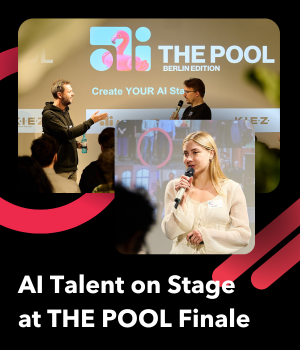 AI Talent on Stage  at THE POOL Finale
