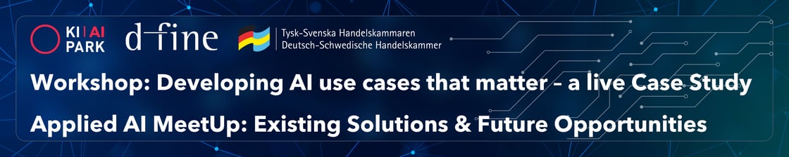 Developing AI use cases that matter: a live Case Study